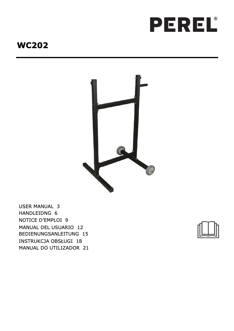 Page 1 de la notice Manuel utilisateur Perel WC202