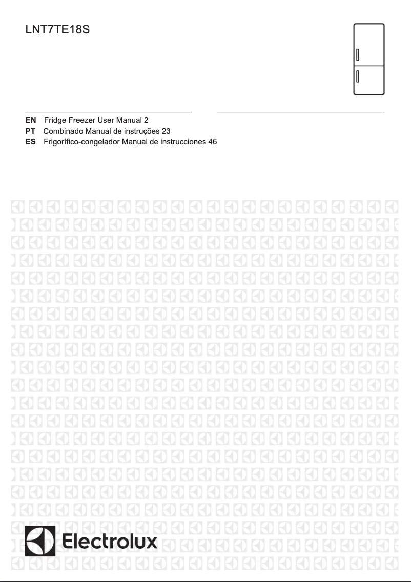 Página 1 del manual Manual de usuario Electrolux LNT7TE18S
