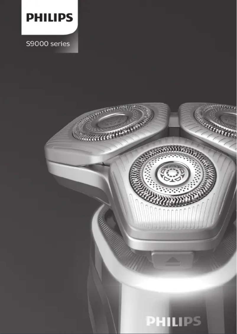 Page 1 of the manual User Manual Philips Series 9000 S9982