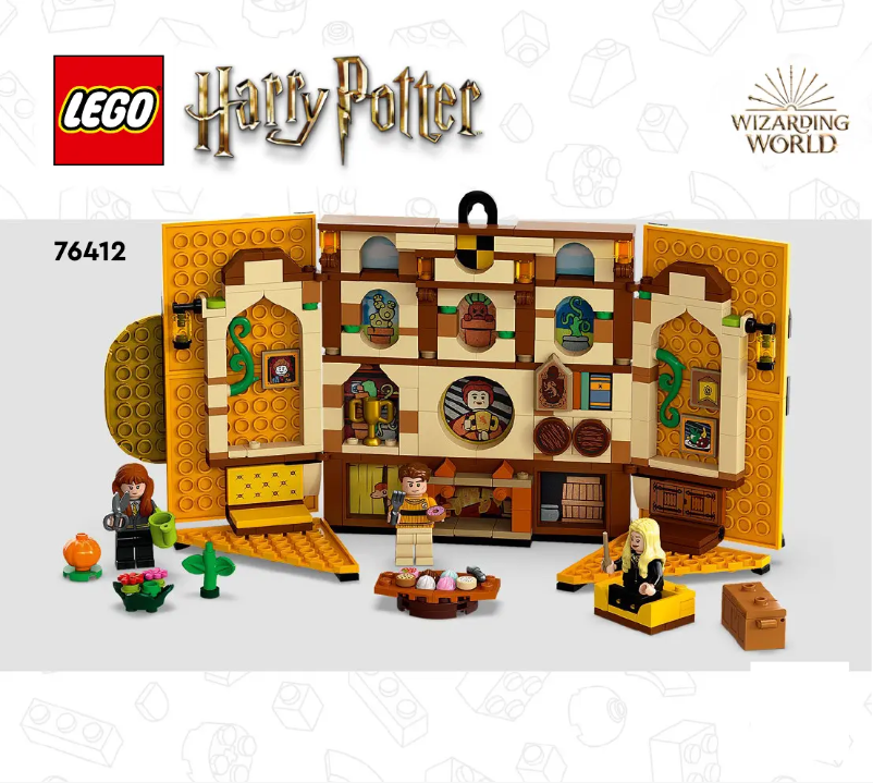 Page 1 de la notice Manuel utilisateur Lego Harry Potter 76412