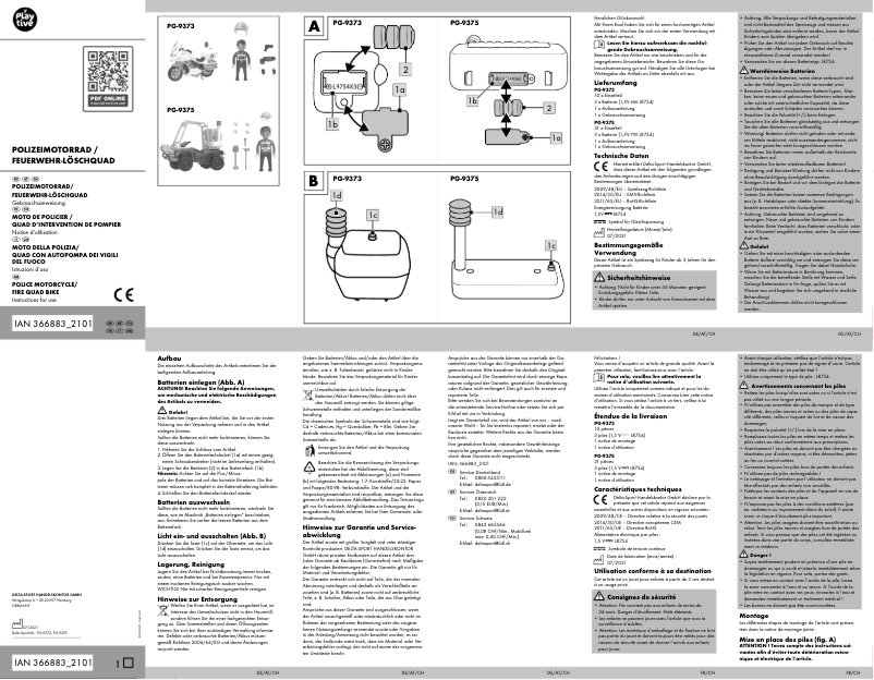 Página 1 del manual Manual de usuario Playtive IAN 366883