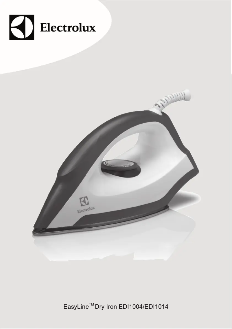 Página 1 del manual Manual de usuario Electrolux EasyLine EDI1014