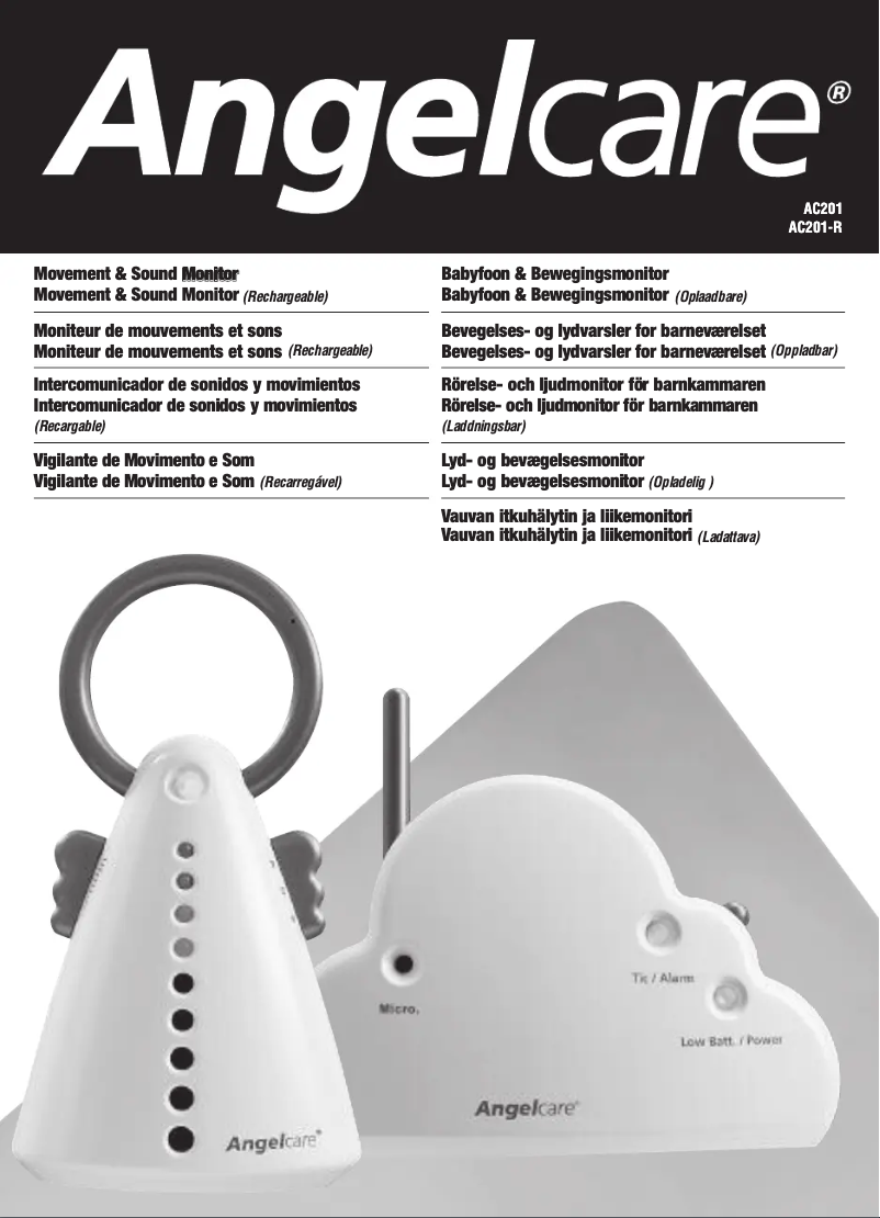 Page 1 of the manual User Manual Angelcare AC201