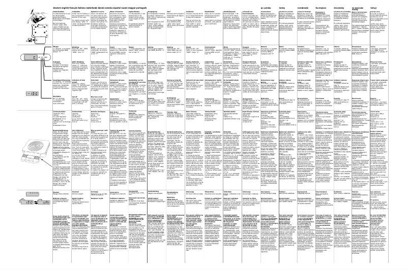 Page 1 de la notice Manuel utilisateur Soehnle Ultra 65700 8