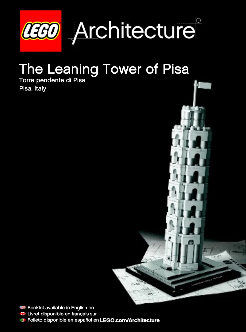 Page 1 de la notice Manuel utilisateur Lego Architecture 21015