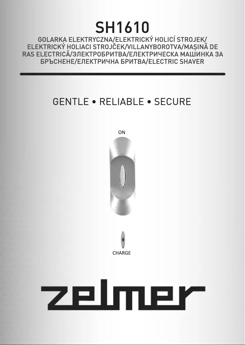 Page 1 de la notice Manuel utilisateur Zelmer SH1610