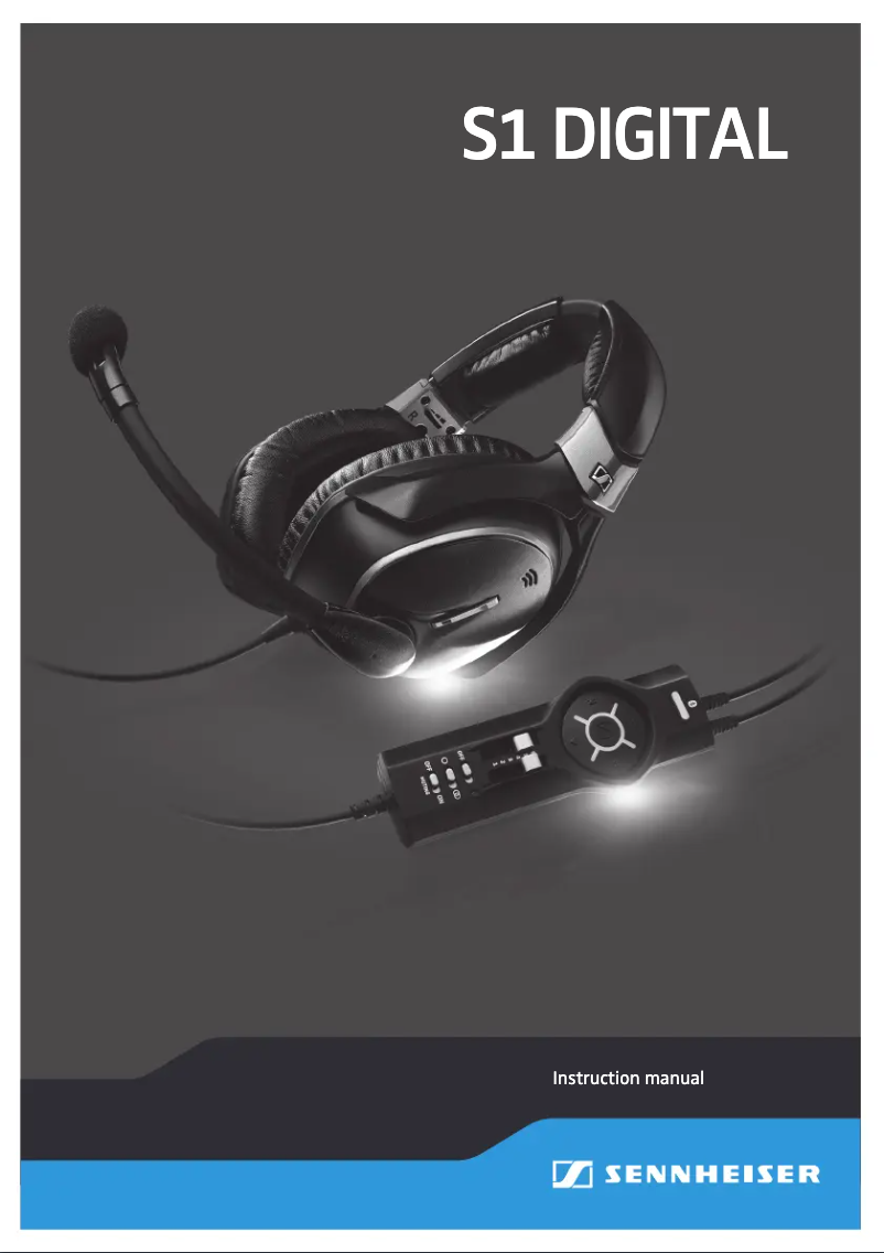 Página 1 del manual Manual de usuario Sennheiser S1 Digital