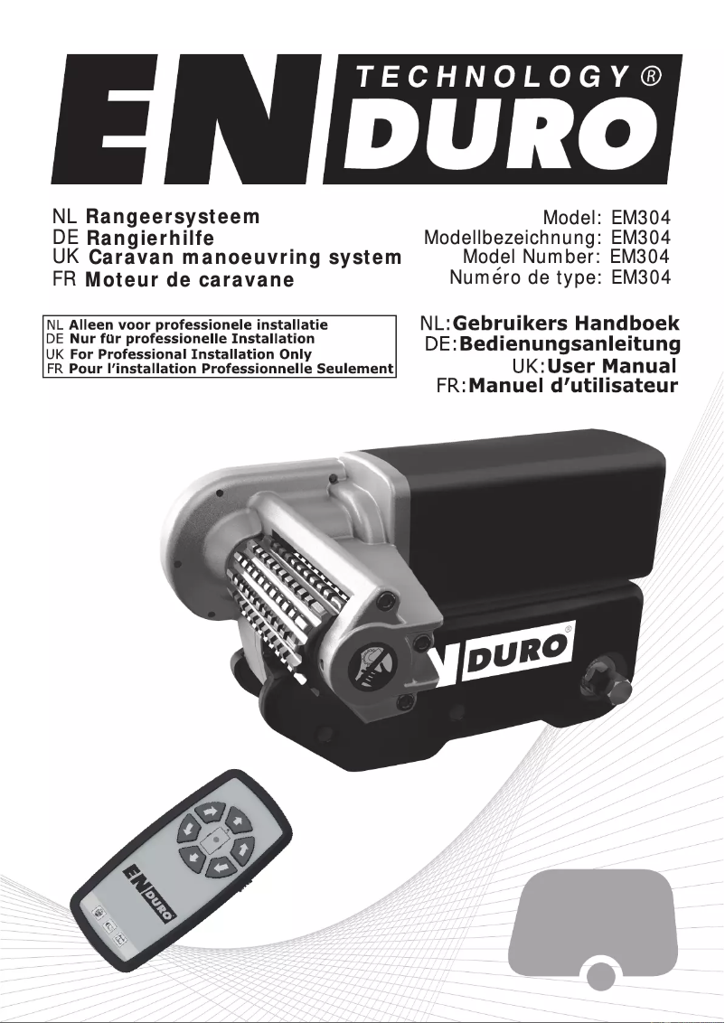 Página 1 del manual Manual de usuario Enduro EM304SMART