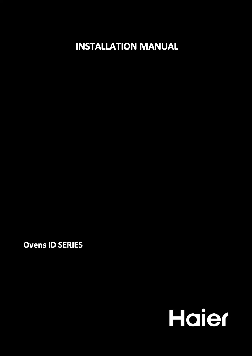 Page 1 de la notice Manuel utilisateur Haier H6 ID48C5YTB