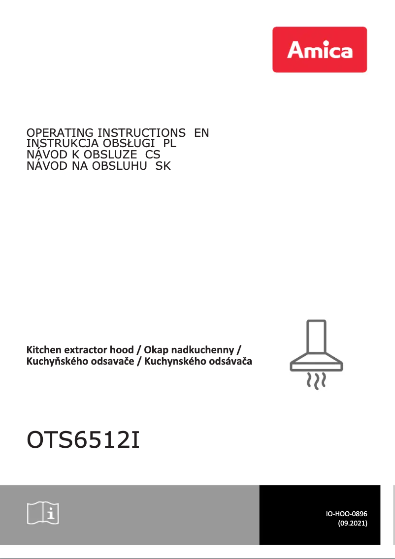 Page 1 of the manual User Manual Amica OTS6512I