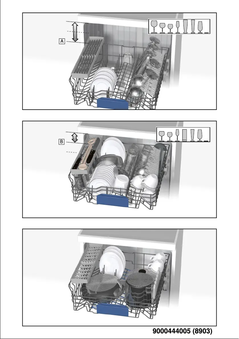 Page 1 de la notice Manuel utilisateur Bosch SMU40E52SK