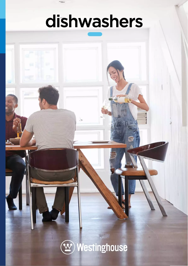 Page 1 of the manual Brochure Westinghouse WSF6602XA