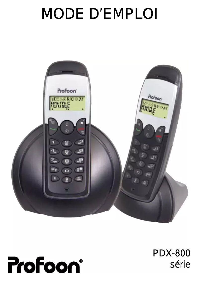 Imagen de la primera página del manual del dispositivo PDX-840