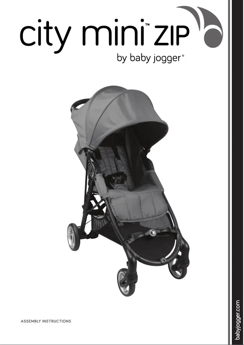 Page 1 de la notice Manuel utilisateur Baby Jogger City Mini 2