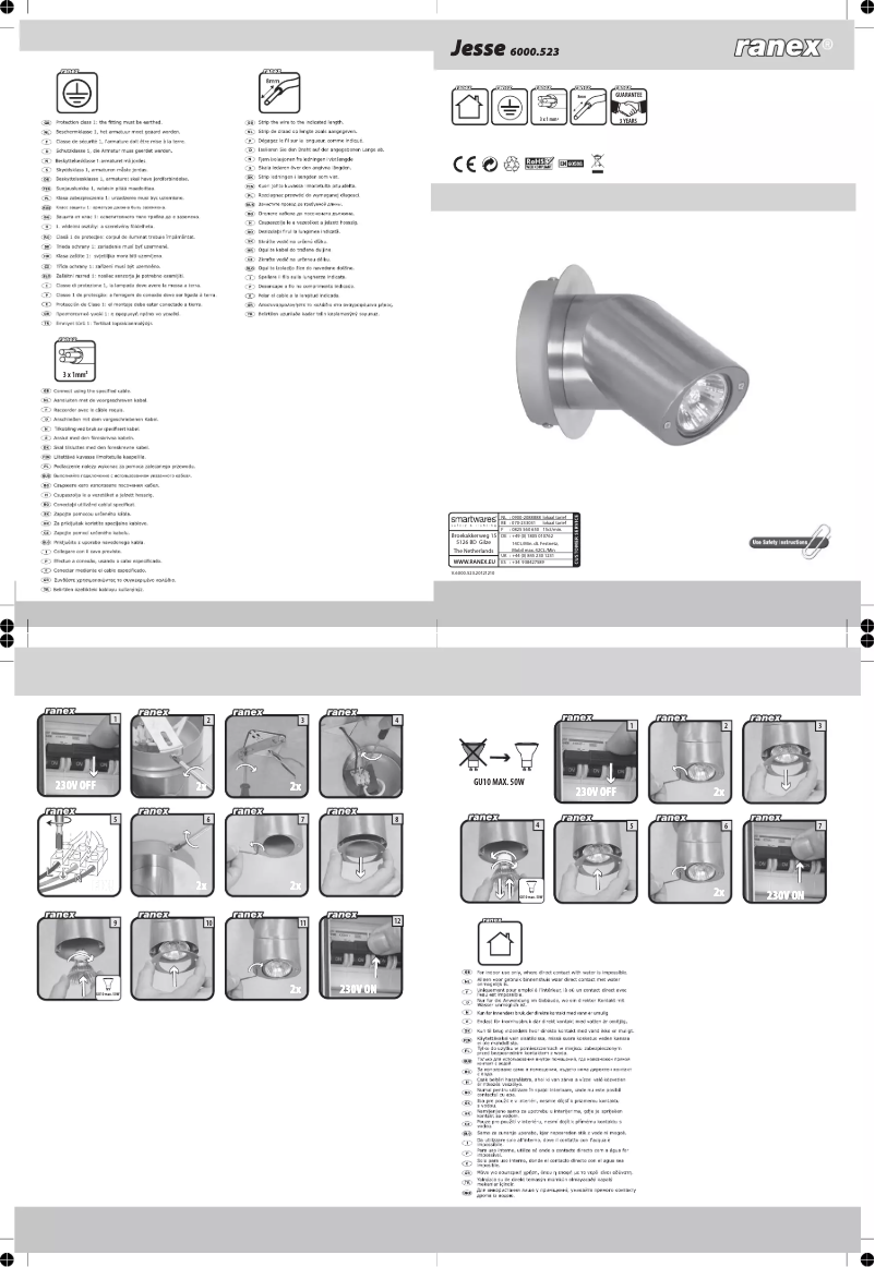 Page 1 de la notice Manuel utilisateur Ranex Jesse