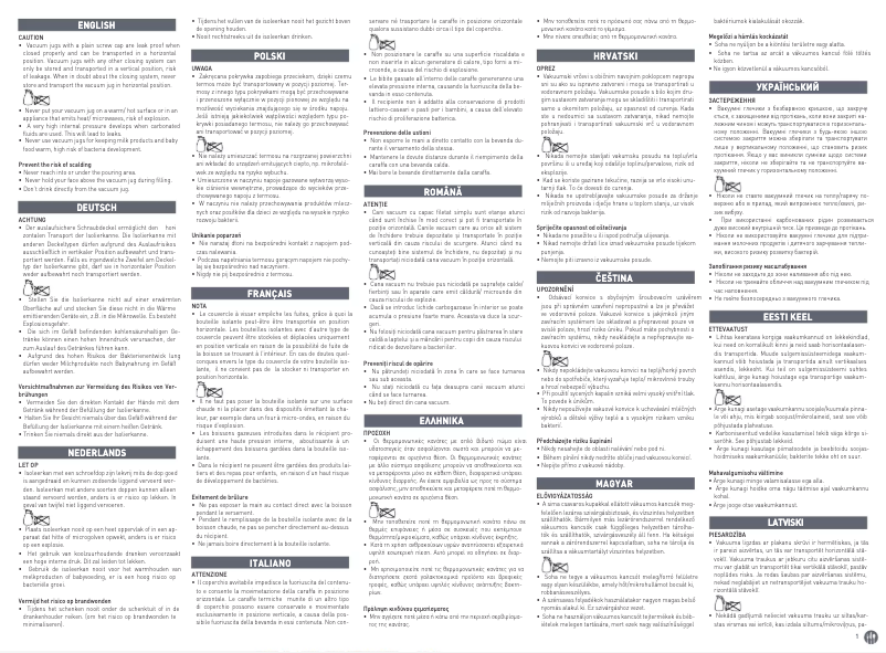 Page 1 de la notice Manuel utilisateur Hendi 446522