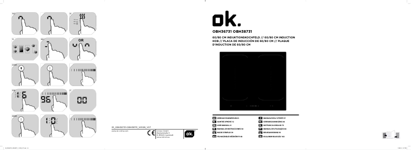 Page 1 de la notice Manuel utilisateur OK OBH36731