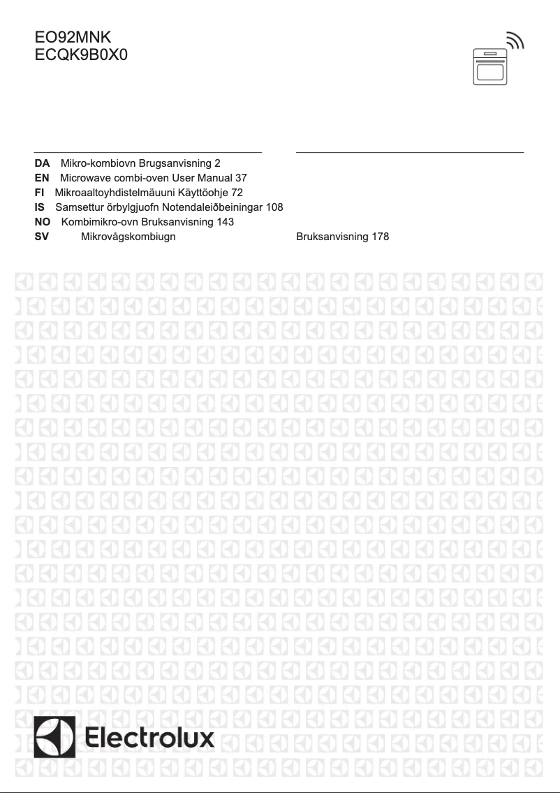Página 1 del manual Manual de usuario Electrolux EO92MNK