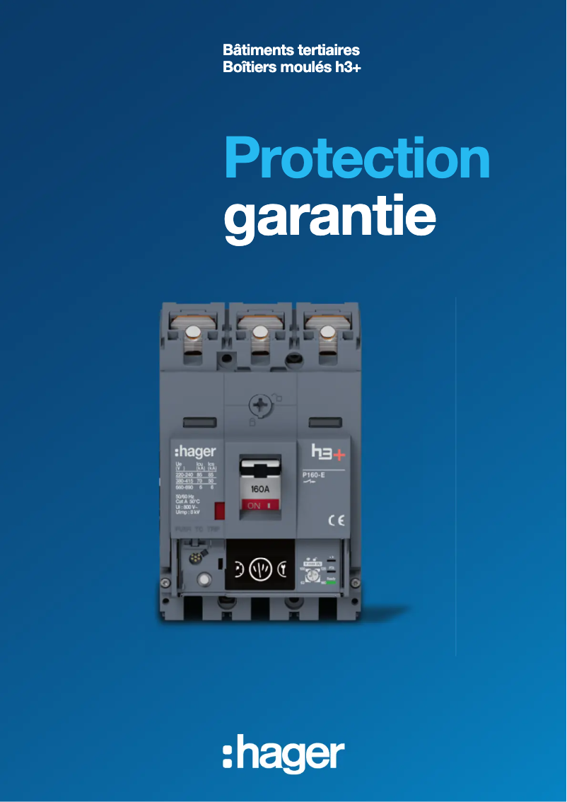 Página 1 del manual Folleto Hager HYE026H