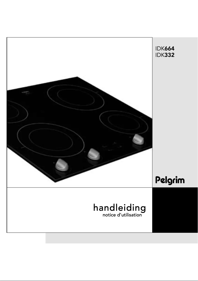 Page 1 of the manual User Manual Pelgrim IDK 332