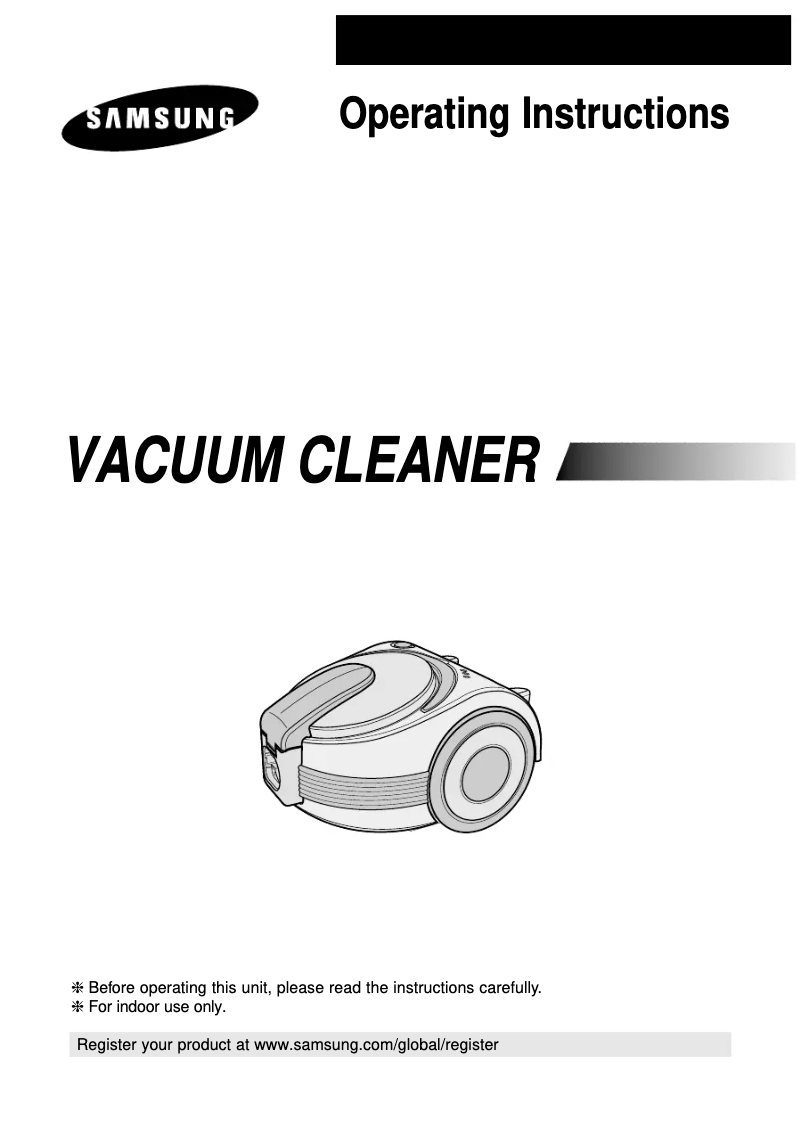 Página 1 del manual Manual de usuario Samsung SC7053