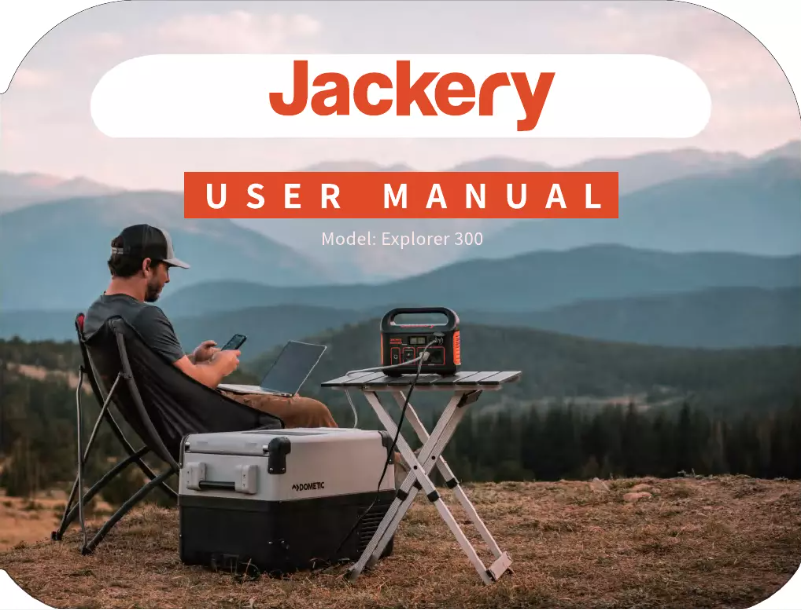 Página 1 del manual Manual de usuario Jackery Explorer 300