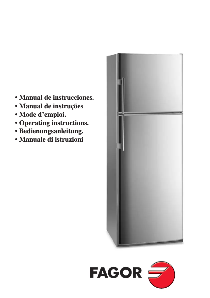 Page 1 de la notice Manuel utilisateur Fagor FFJ2667X