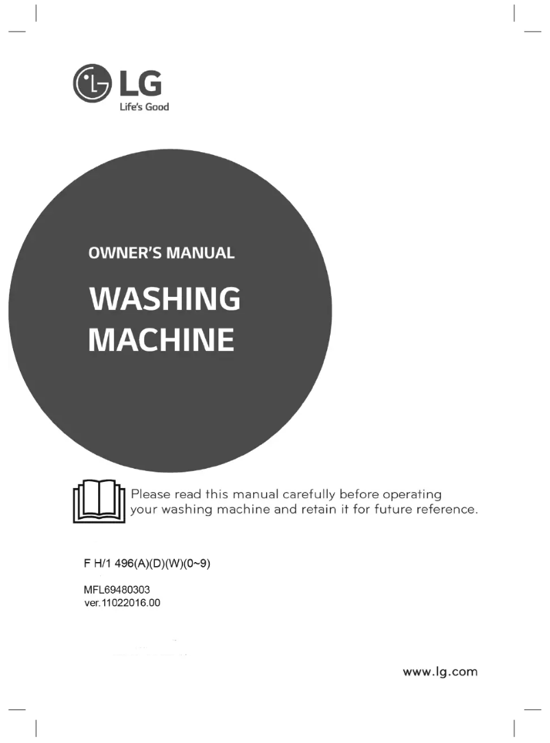 Page 1 de la notice Manuel utilisateur LG FH496AD5