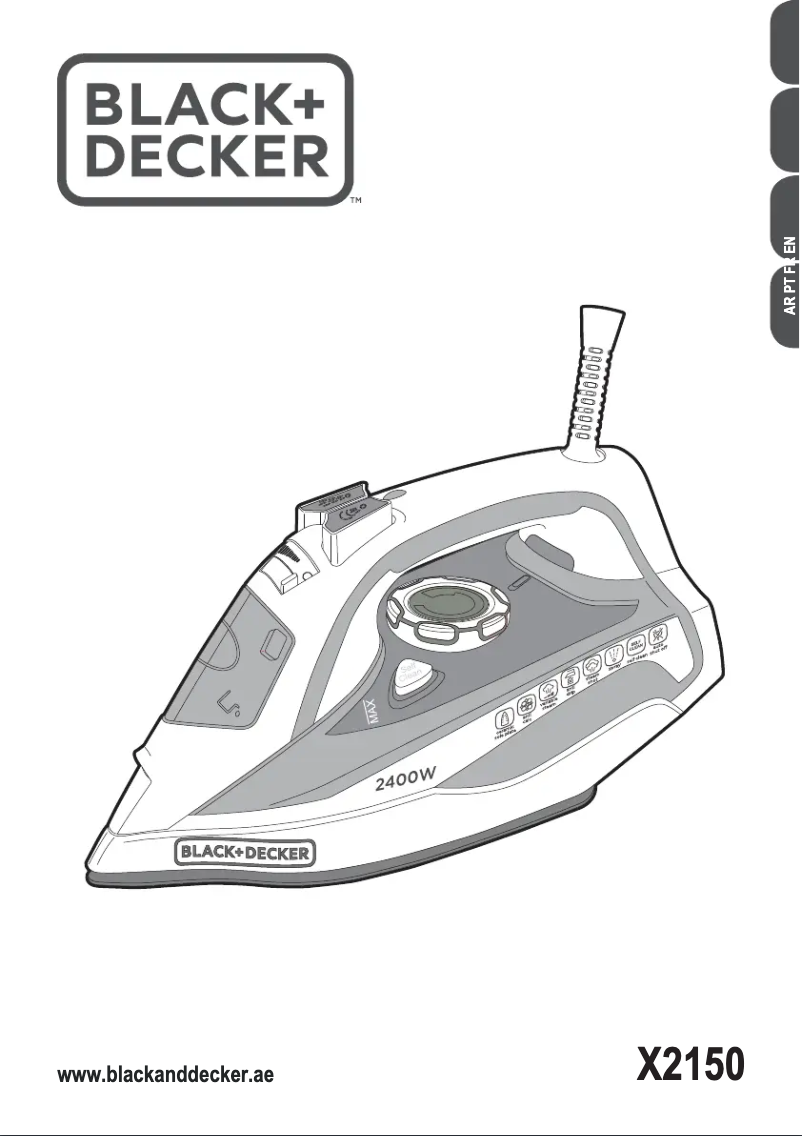 Page n°1 - Manuel utilisateur Black & Decker X2150