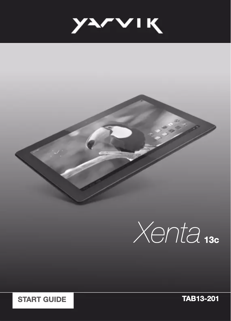 Page 1 de la notice Manuel utilisateur Yarvik Xenta 13c
