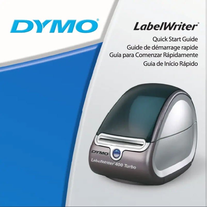 Page 1 de la notice Manuel utilisateur Dymo LabelWriter 400 Turbo