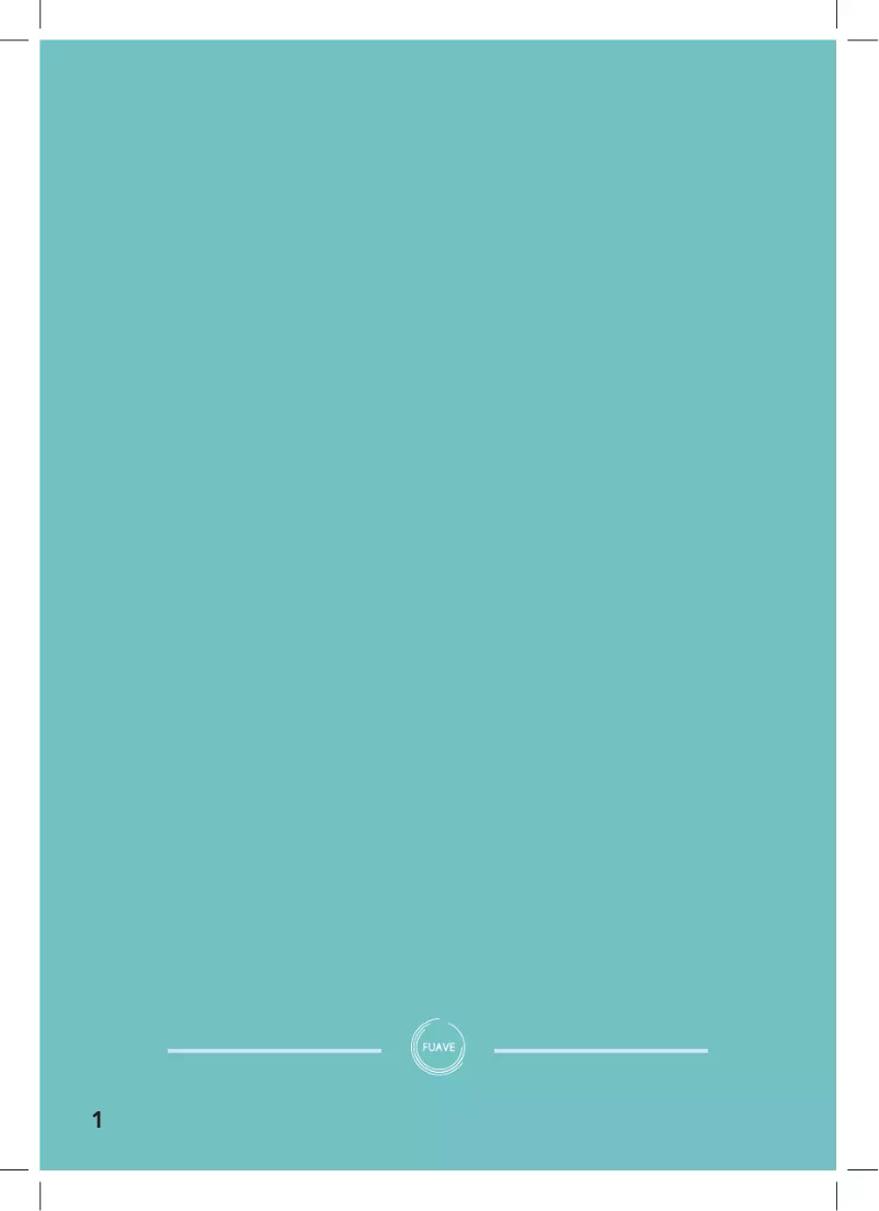 Page 1 de la notice Manuel utilisateur Fuave FV3010