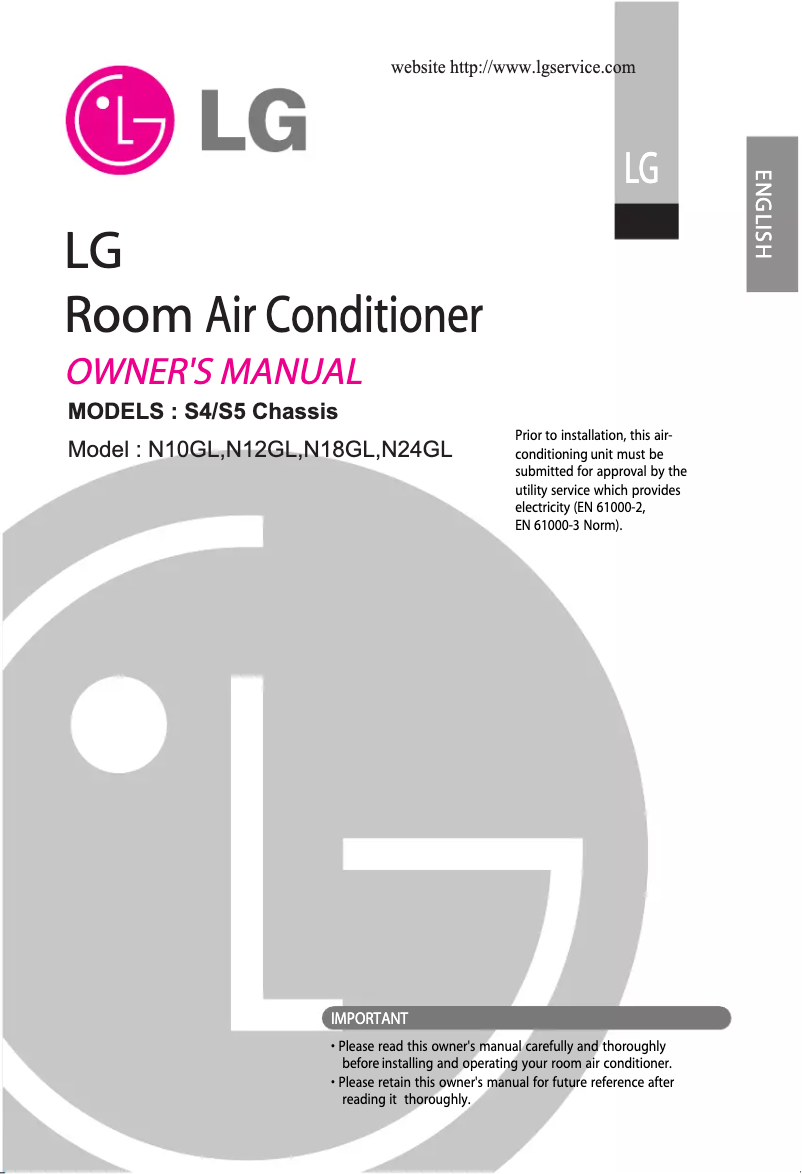 Página 1 del manual Manual de usuario LG HS-C0964F73