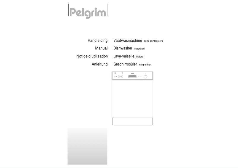 Page 1 of the manual User Manual Pelgrim GVW840RVS