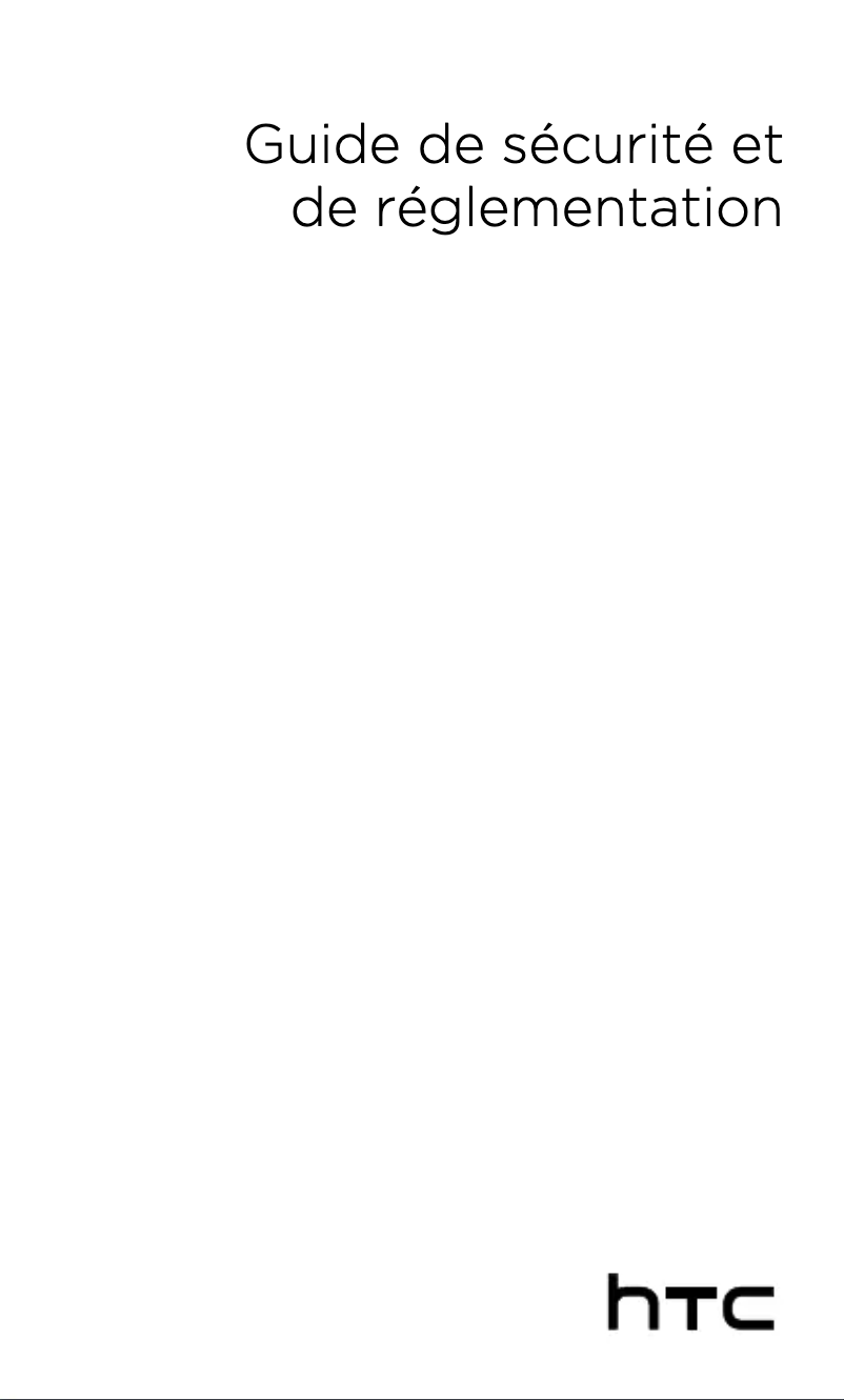 Page 1 de la notice Instructions de sécurité HTC 10 Evo