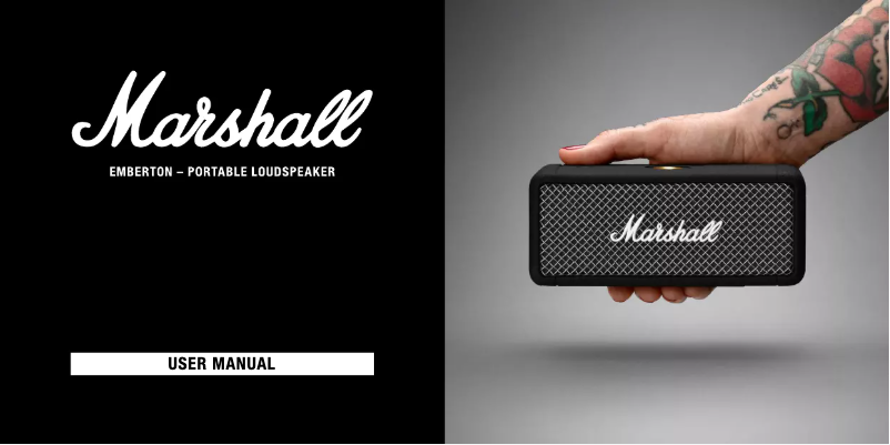 Página 1 del manual Manual de usuario Marshall Emberton