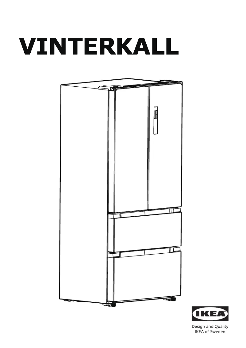 Page 1 de la notice Manuel utilisateur Ikea VINTERKALL 304.948.25