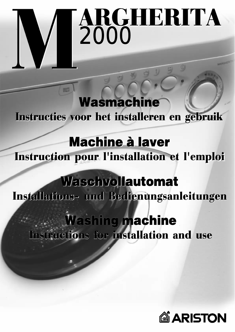 Page 1 de la notice Manuel utilisateur Hotpoint Ariston AL108 X