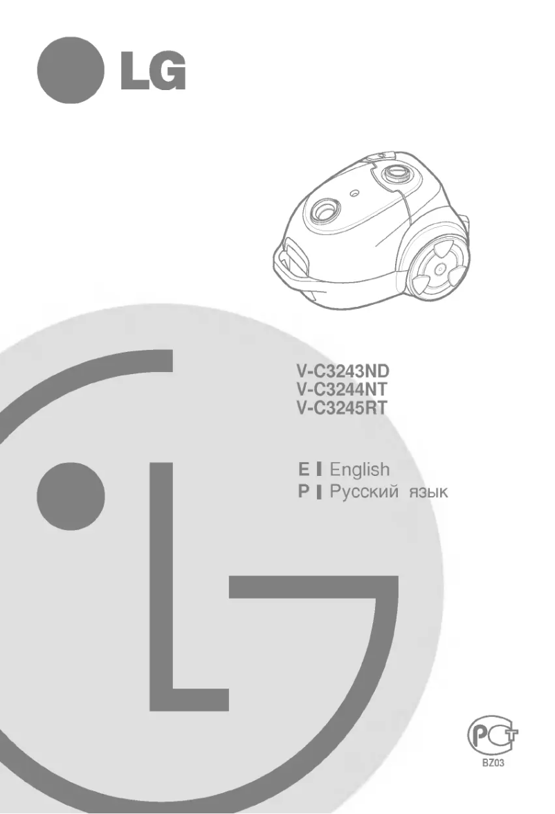 Página 1 del manual Manual de usuario LG V-C3245RT