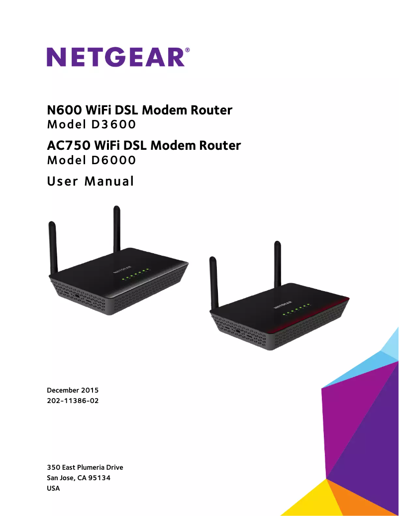 Page 1 de la notice Manuel utilisateur Netgear AC750