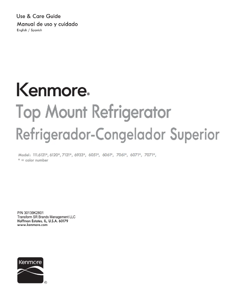 Page 1 de la notice Manuel utilisateur Kenmore 60619