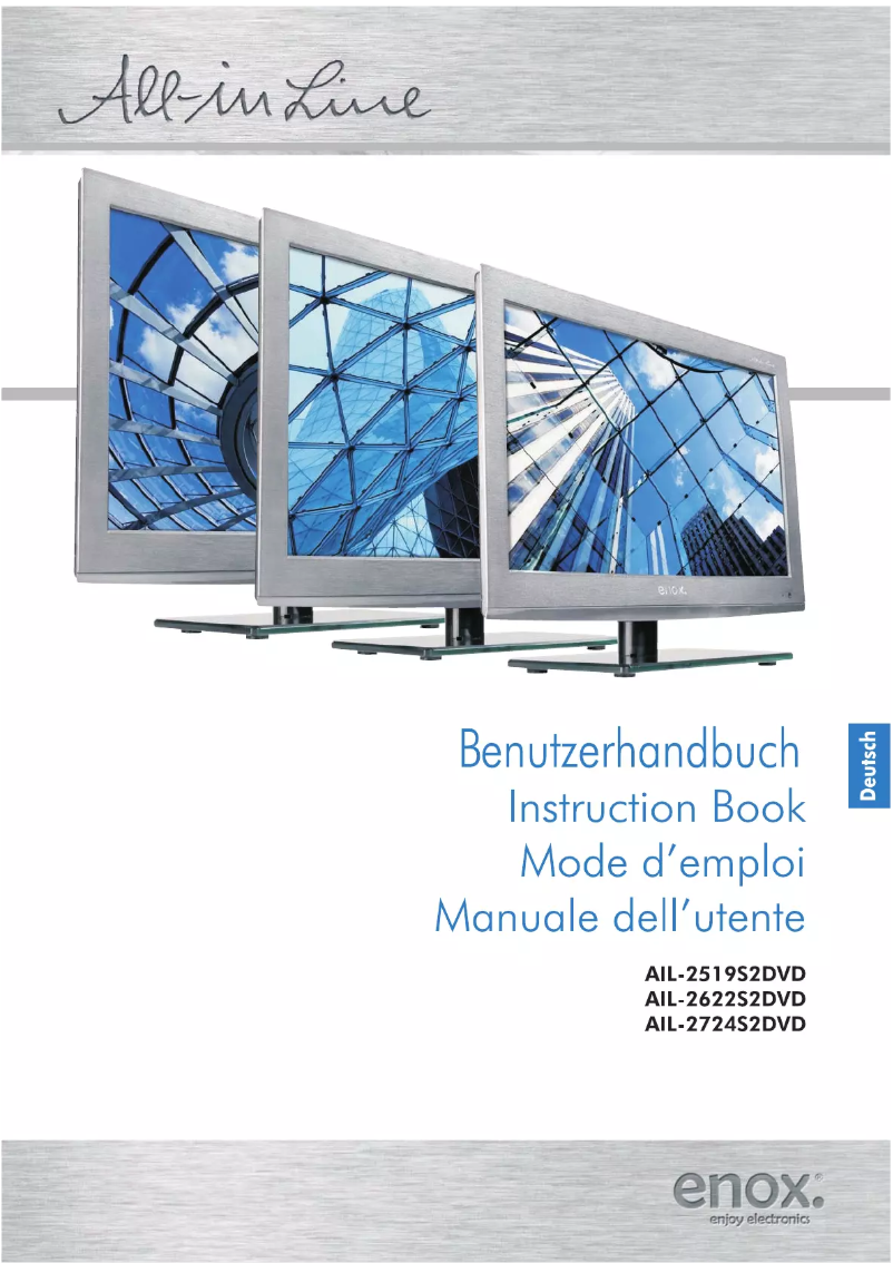 Página 1 del manual Manual de usuario Enox AIL-2724S2DVD