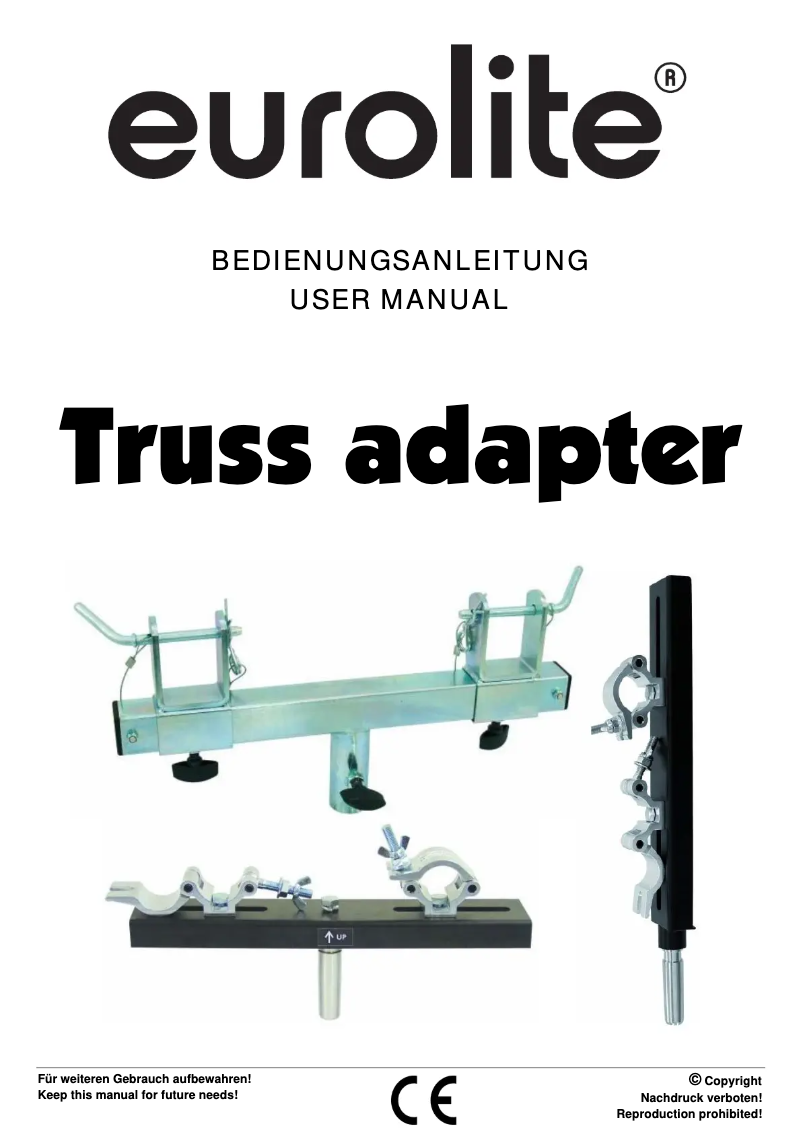 Page 1 of the manual User Manual Eurolite TAH-35S