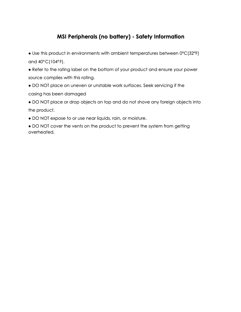 Página 1 del manual Manual de usuario MSI Immerse GV60