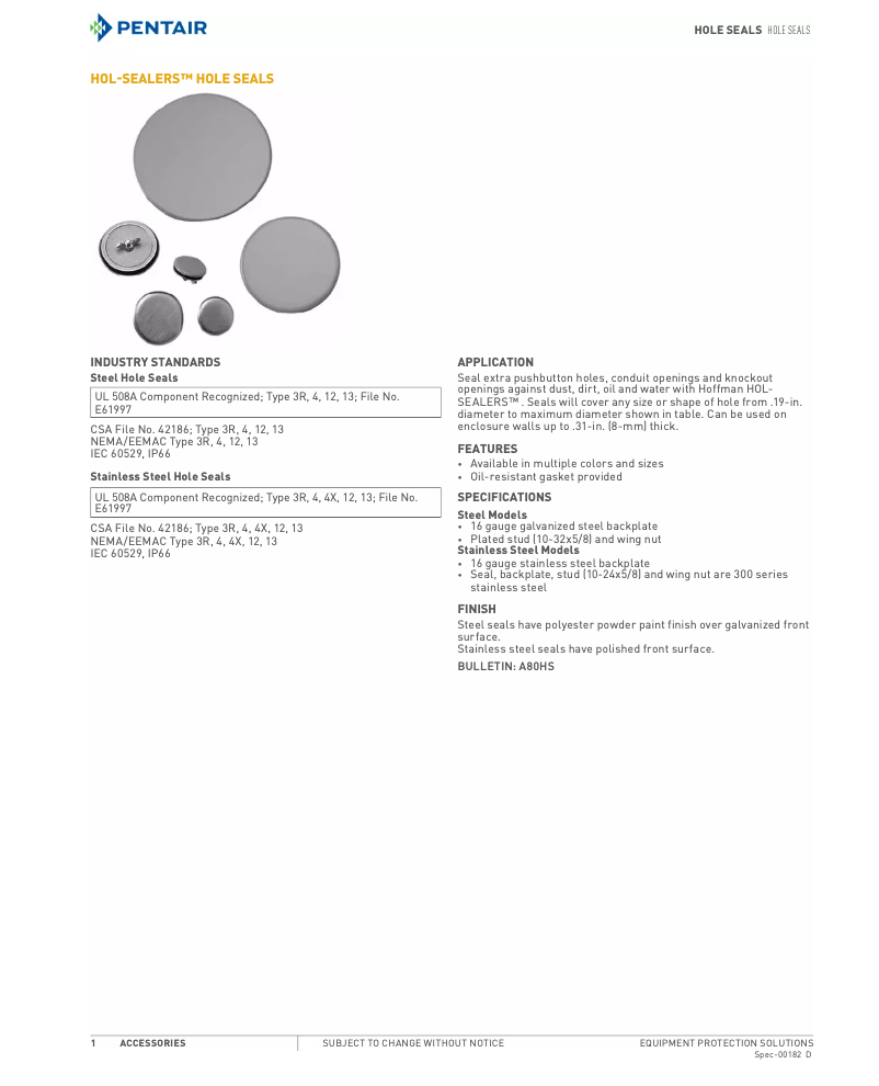 Page 1 de la notice Manuel utilisateur Hoffman AS100SS