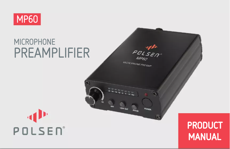 Página 1 del manual Manual de usuario Polsen MP60