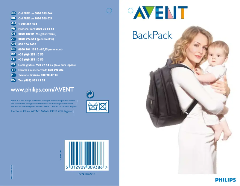 Página 1 del manual Manual de usuario Philips AVENT SCD138