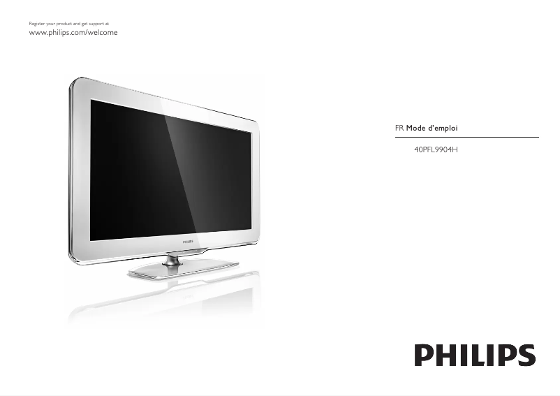 Página 1 del manual Manual de usuario Philips 42PFL9903H