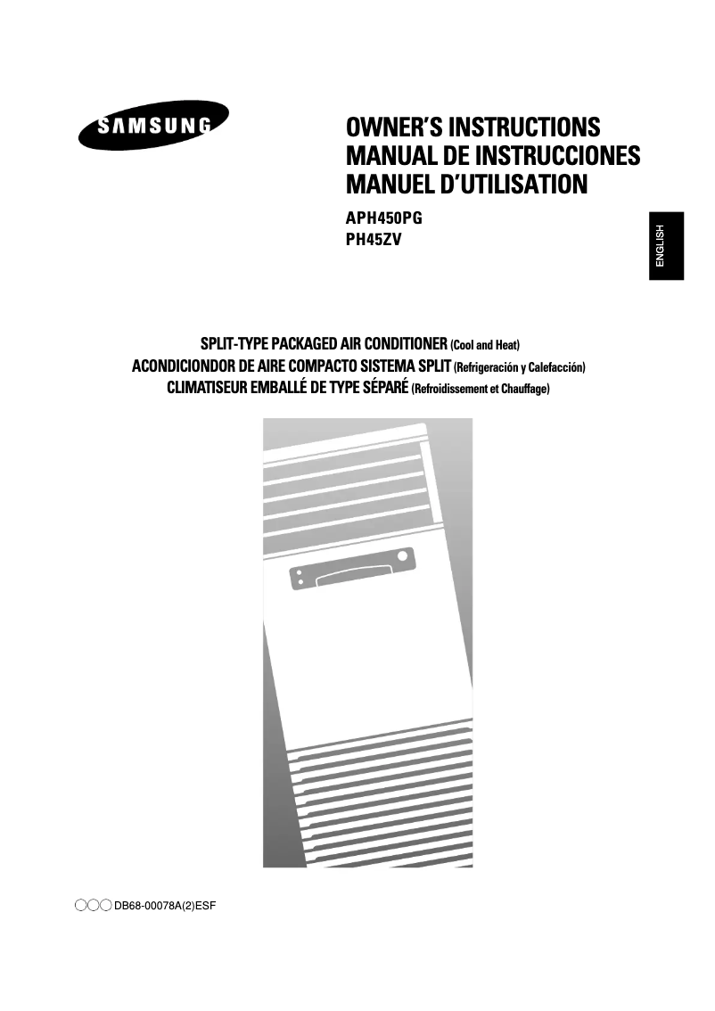 Página 1 del manual Manual de usuario Samsung APH450PG