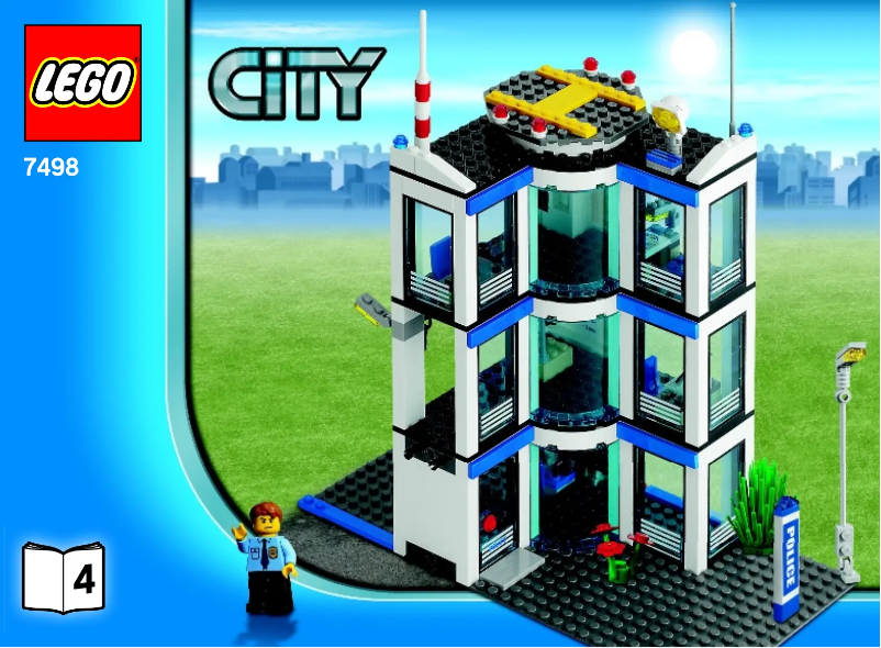 Page 1 de la notice Manuel utilisateur Lego City 7498